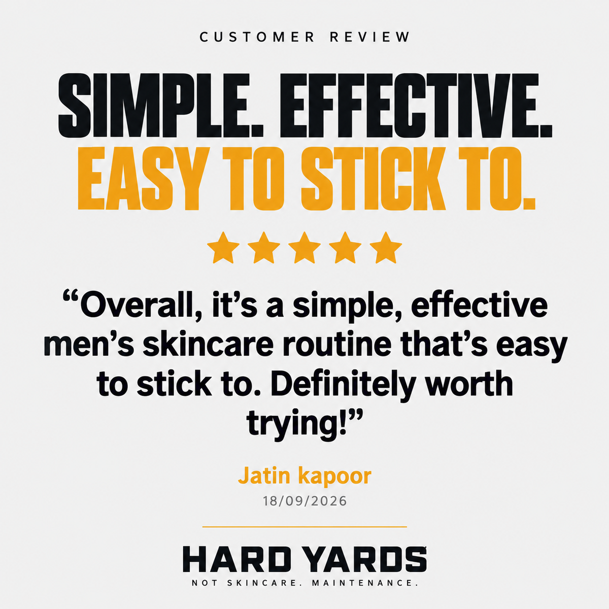 Customer review